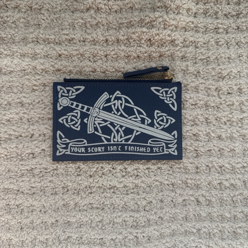 Blue Sword Design Wallet